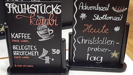 Sag's mit Schrift - Lettern wie ein Meisterstück