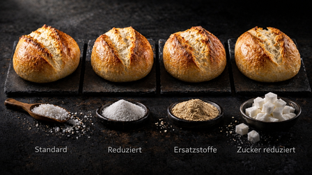 Salz- und Zuckerreduktion in Backwaren